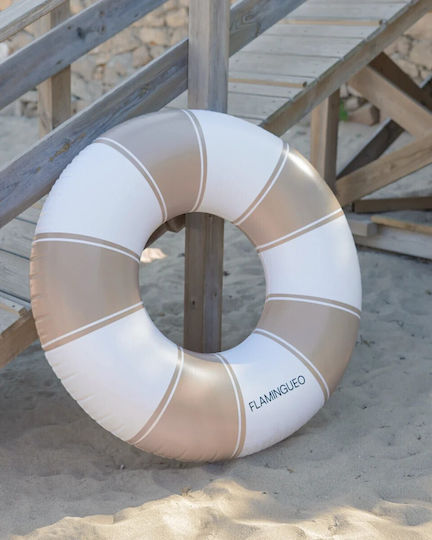 Flamingueo Inflatable Pool Donut Beige 110x110cm