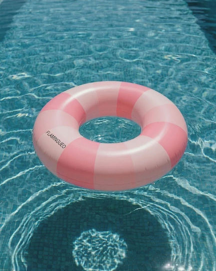 Flamingueo Inflatable Pool Donut Pink 110x110cm