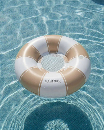 Flamingueo Φουσκωτό Θαλάσσης Donut Μπεζ 120x120cm