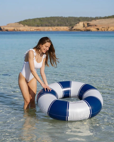 Flamingueo Inflatable Pool Donut Blue 110x110cm