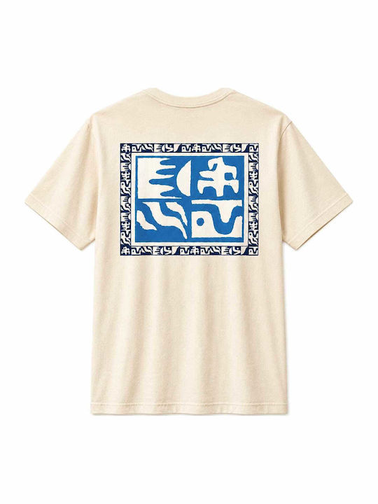 T-shirt Μπεζ