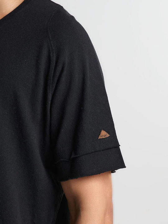 T-shirt Μαύρο