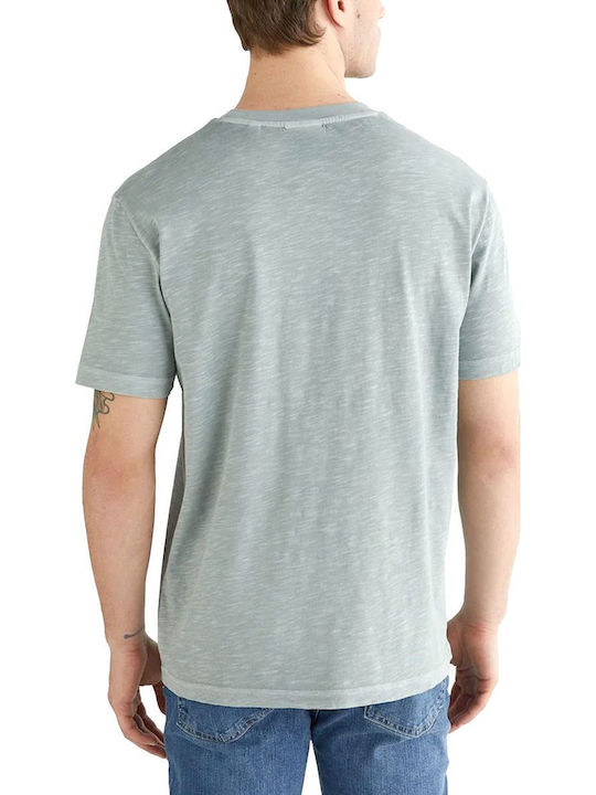 Gant Kurzarm T-Shirt in Grau