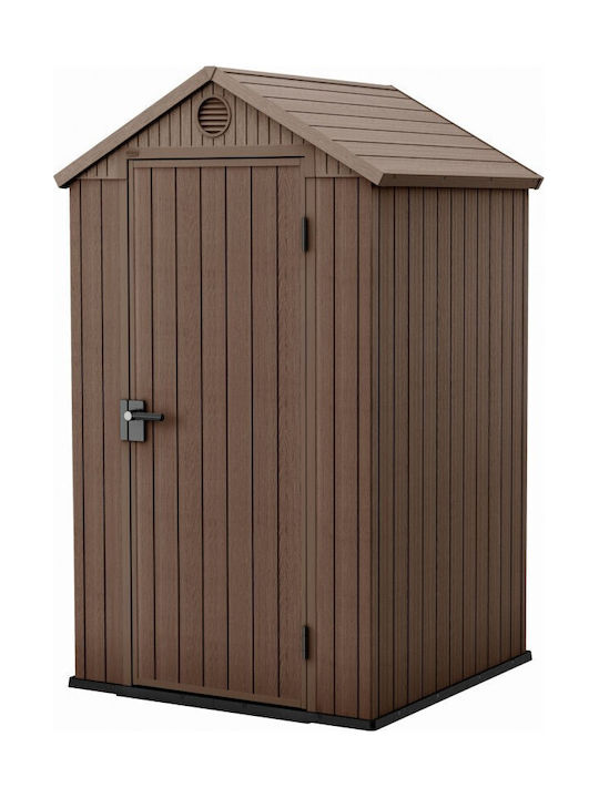Plastic Garden Shed M1.25xW1.16xH2.05m