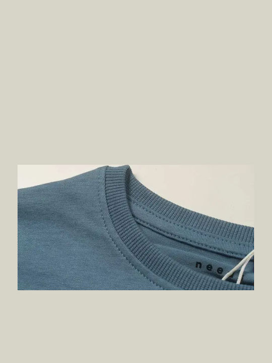 Παιδικό T-shirt Θαλασσί