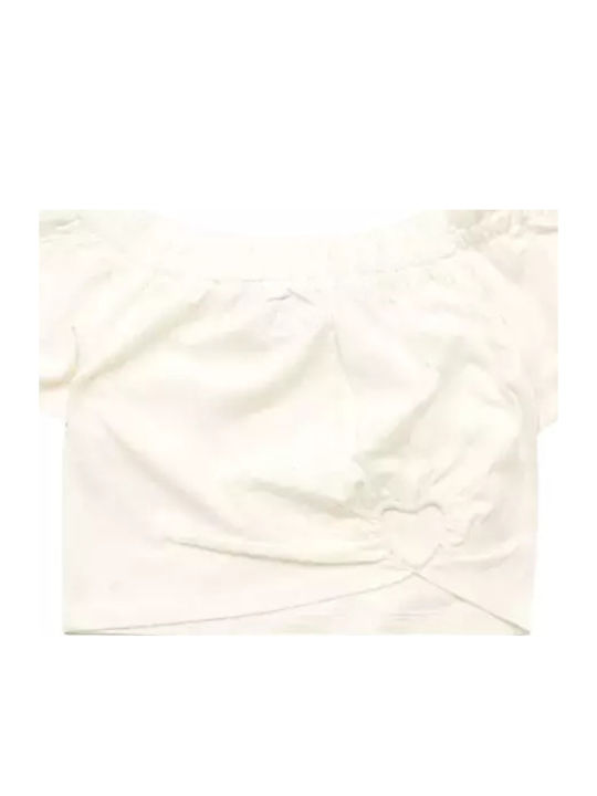 Kids' Shirt Short Sleeve Ecru