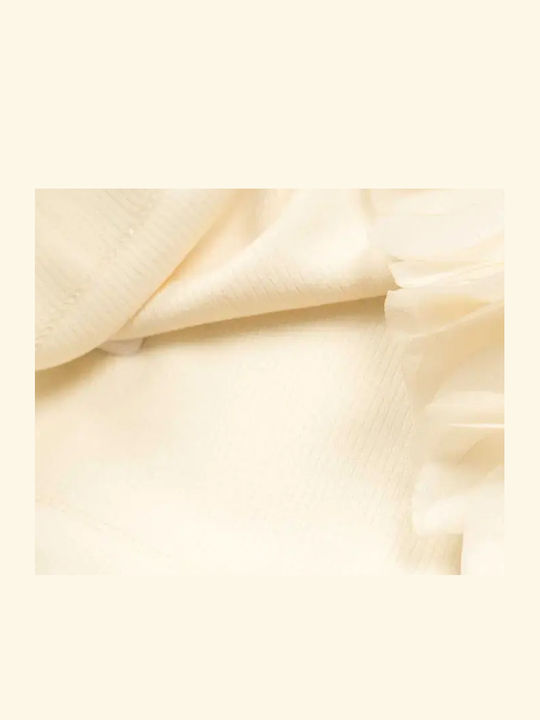 Kids' Shirt Long Sleeve Beige