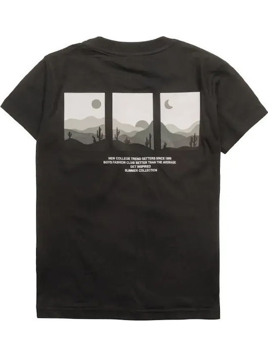 Kinder-T-Shirt Gray