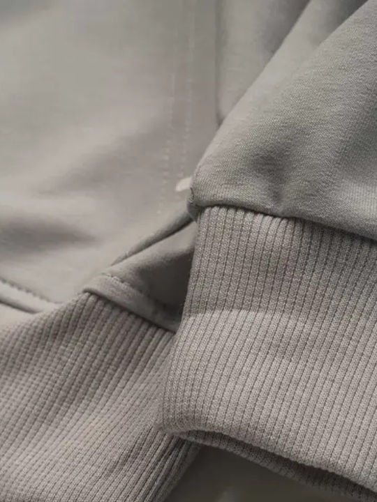 Kids Sweatpants Set Light Gray 2pcs