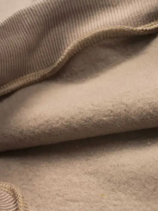 Kids Sweatpants Set Beige 2pcs