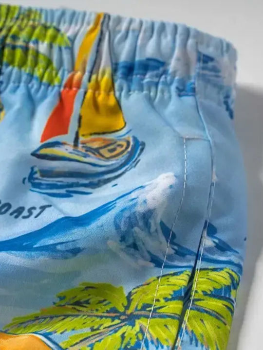 Mayoral Coast to Coast Kids Swimwear Swim Shorts Light Blue