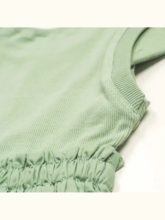 Kinderkleid Kurzärmelig Bay Leaf Mint