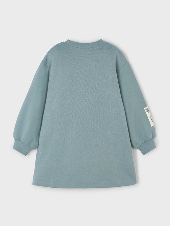 Play Children's Dress Sweatshirt Long Sleeve Green