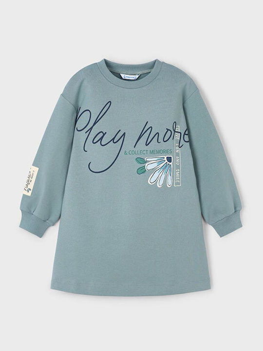 Play Children's Dress Sweatshirt Long Sleeve Green