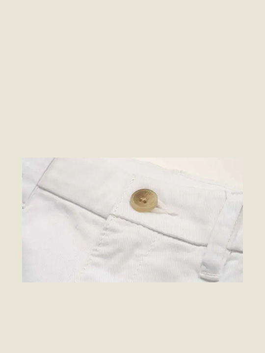 Kids' Shorts/Bermudas Fabric White