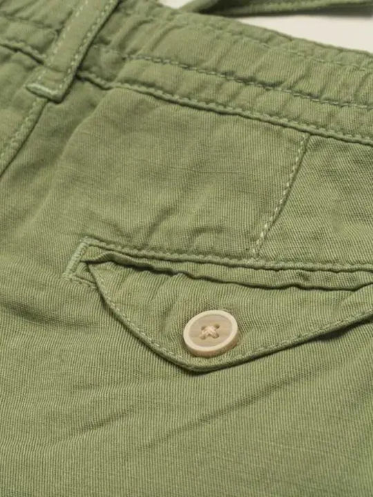Kinder-Shorts/Bermudas Stoff Grün