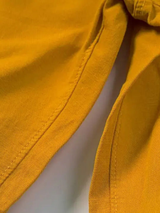 Kids' Shorts/Bermudas Fabric Mustard