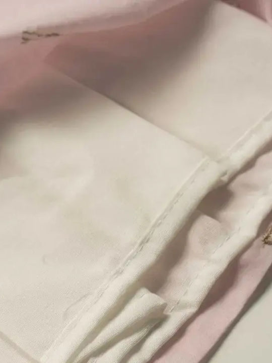 Παιδικό Φόρεμα Αμάνικο Σετ με Αξεσουάρ Ροζ