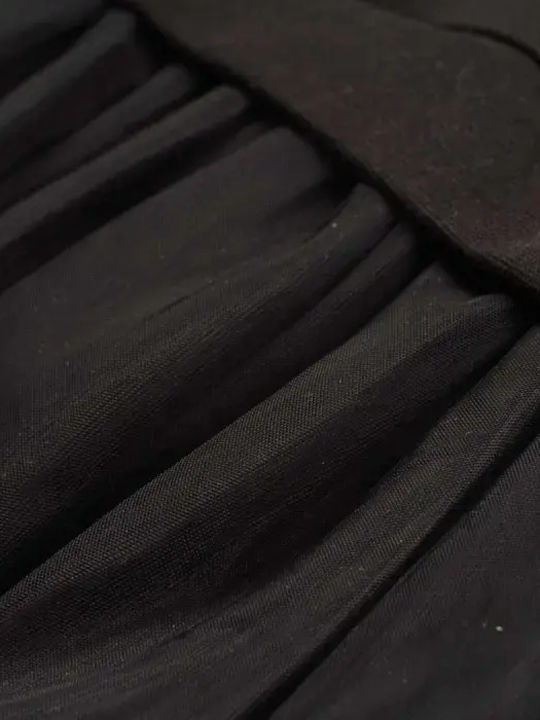Children's Dress Long Sleeve Tulle Black