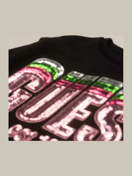 Children's Dress Short Sleeve Black