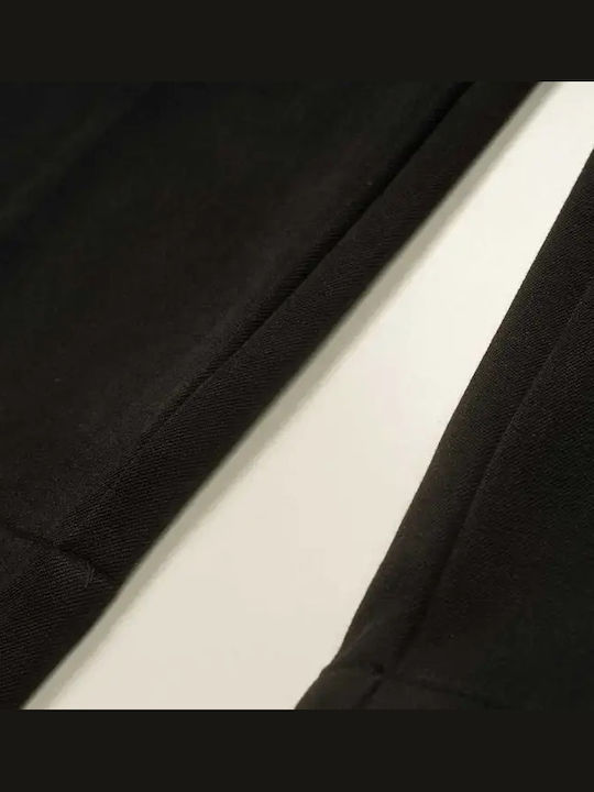 Kinder Schlaghose Stoff Schwarz