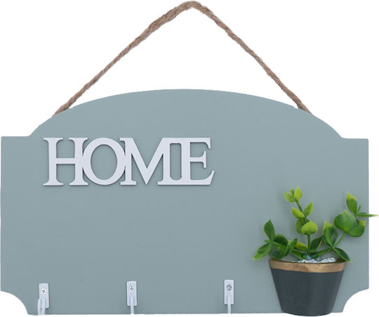 Uncle George Ξύλινη Διακοσμητική Κρεμάστρα Κλειδών Home 3 Διαφορετικά Χρώματα Τεχνητό Φυτό Γλαστράκι 25x1x15cm Μεντα Uncle George Ξύλινη Διακοσμητική Κρεμάστρα Κλειδών Home 3 Διαφορετικά Χρώματα Τεχνητό Φυτό Γλαστράκι 25x1x15cm Μεντα