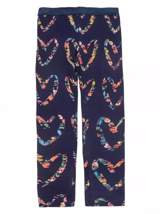 Kids Legging Long Blue Amore
