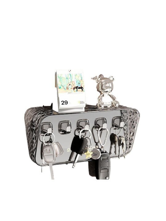 Alista Home Agățătoare Chei De Perete 5 Compartimente 20.3x4.6x10.3cm