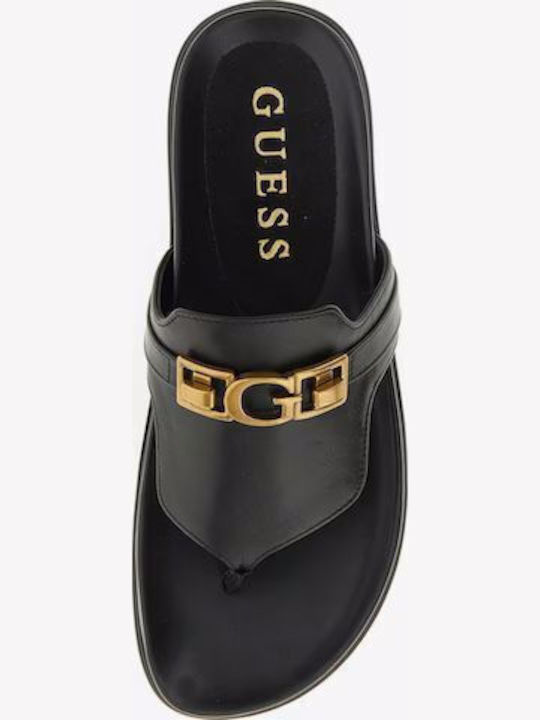 Leather Women's Sandals Black