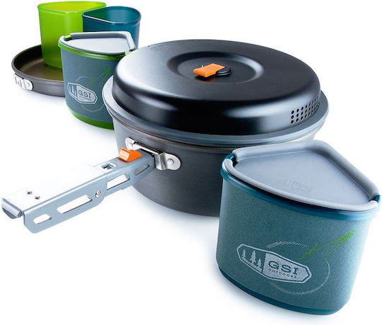 Gsi Outdoors Pinnacle Backpacker Anodized Camping Cookware Set