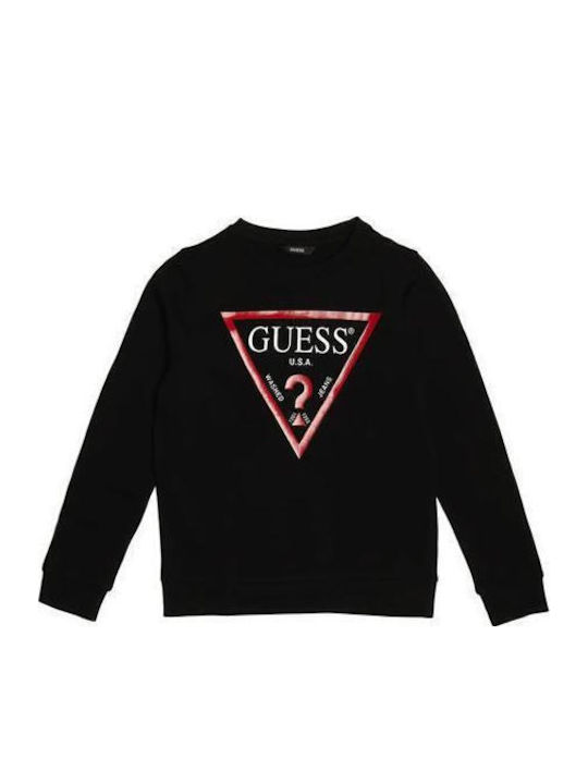 Fleece Kinder-Sweatshirt Schwarz Core