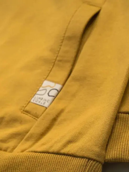 Kids Sweatshirt with Hood and Pockets Honey