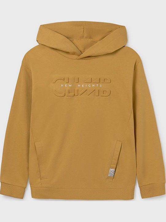 Kids Sweatshirt with Hood and Pockets Honey