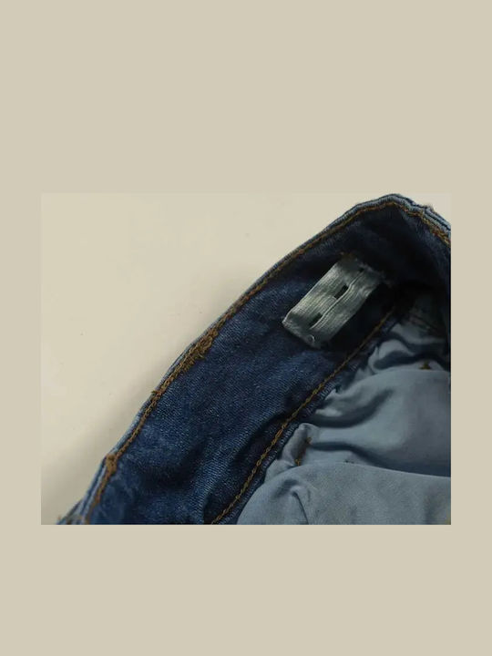 Kids' Denim Skirt Blue