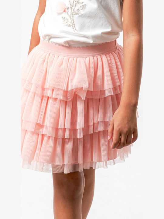 Kids' Tulle Skirt Pink