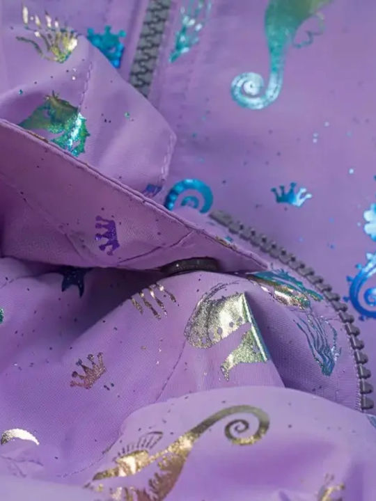 Kids' Casual Jacket with Hood Orchid Bloom