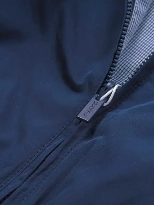 Kids' Casual Jacket Windproof Double Sided Navy Blue