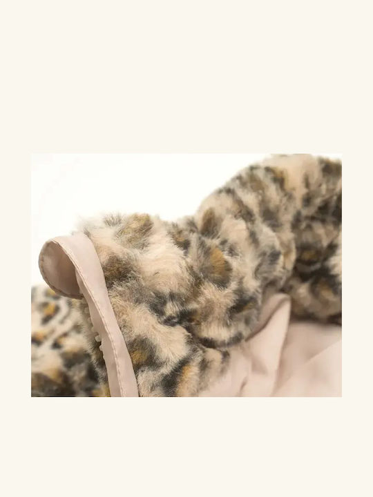 Kids' Fur Short Beige
