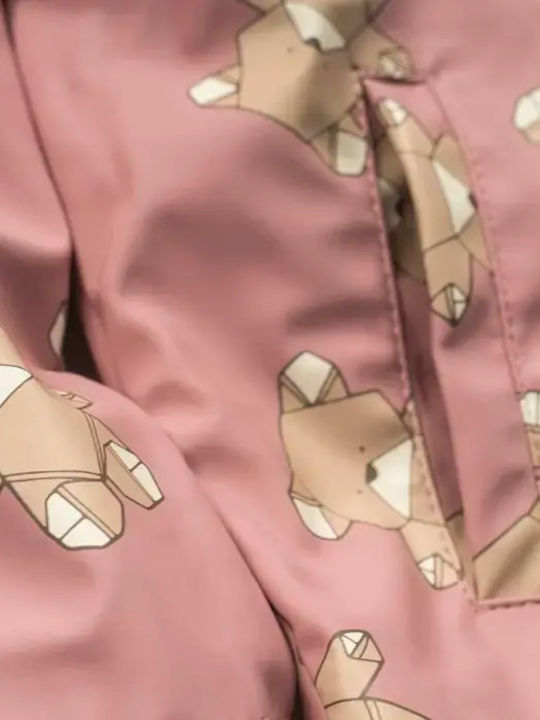Kinder Freizeitjacke mit Kapuze Pink