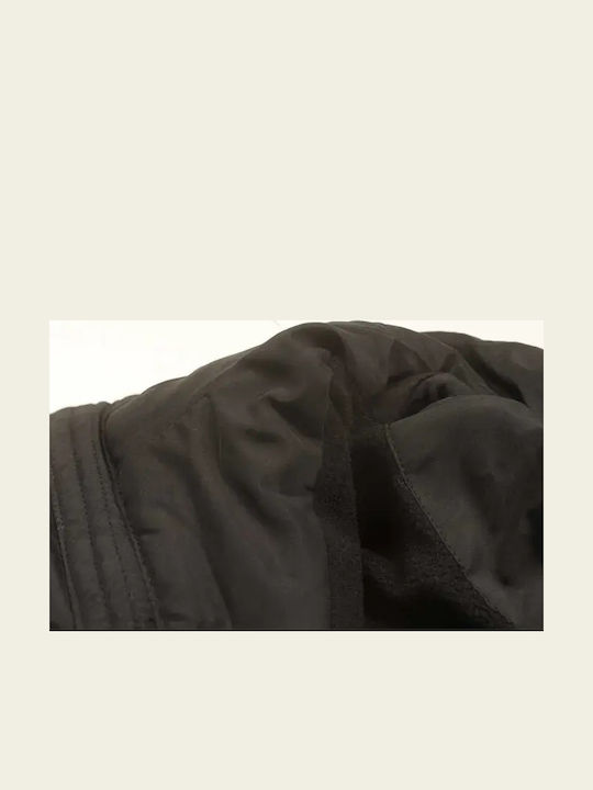 Kids Casual Long Jacket with Hood Beige