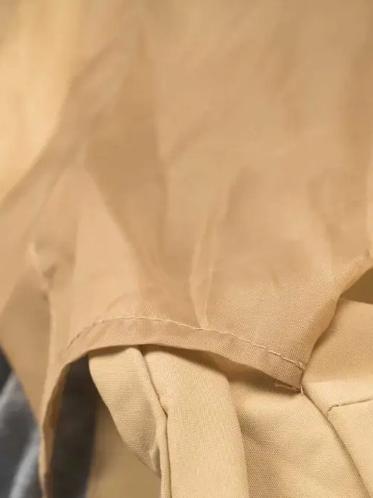 Kids Casual Short Jacket with Hood Desert Beige