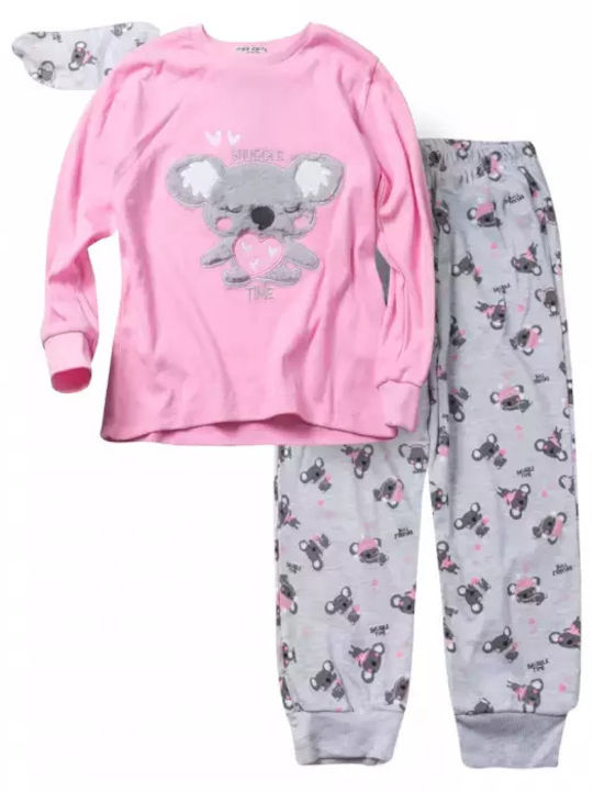 Evita Kids' Pajamas Winter Pink