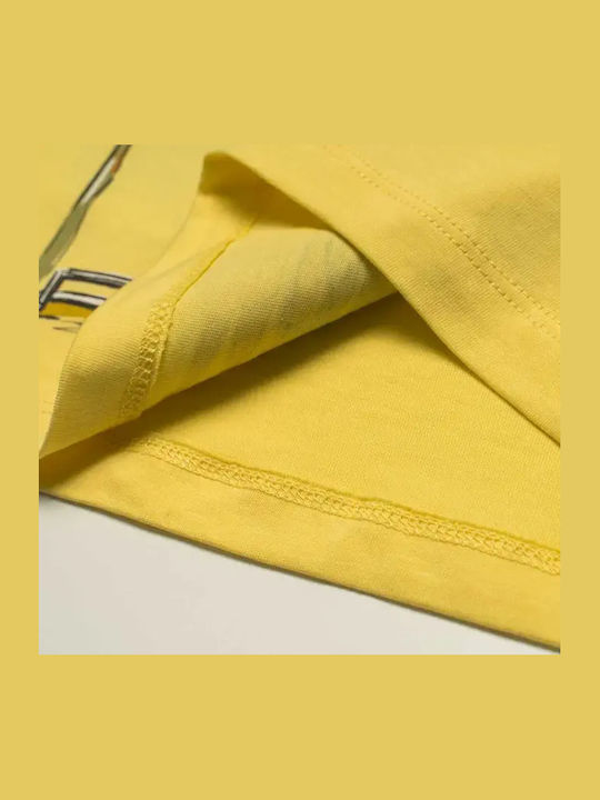 Kids' Set with Shorts Summer 3pcs Yellow