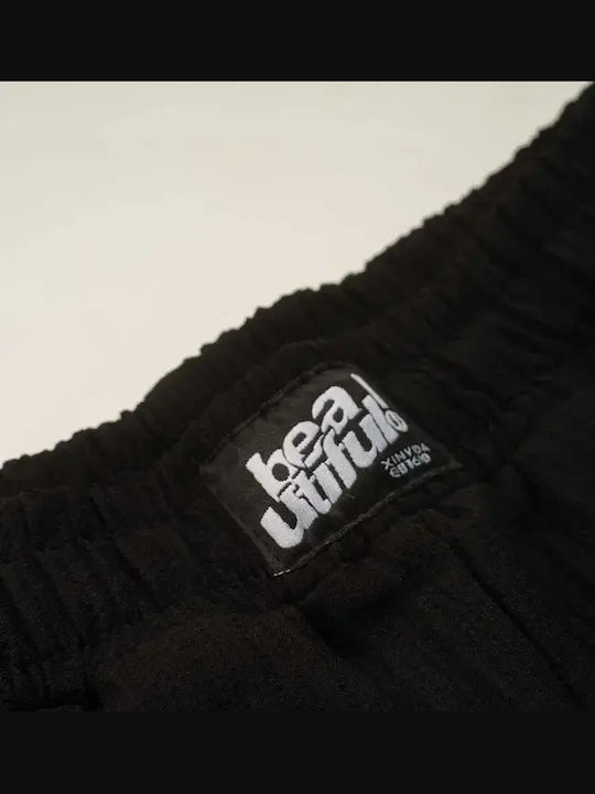 Kids' Set with Shorts Summer 2pcs White/Black