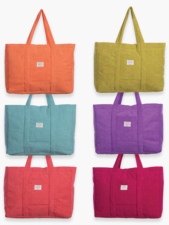 Nef-Nef Homeware Frottee Strandtasche mit Hut Orange