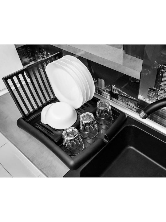 Vilde Отцедник За Мивка От Inox Черен 45x39x26см