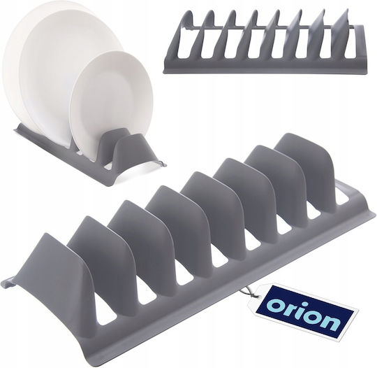 Orion Geschirrabtropfer Kunststoff Grau 29.5x13.5x6cm