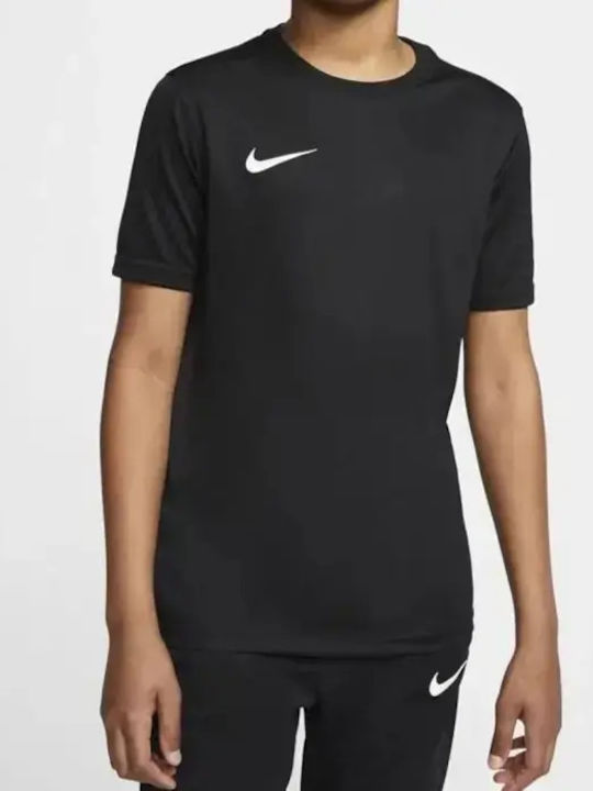 Kids' T-shirt Dri-Fit Black Dry Park VII