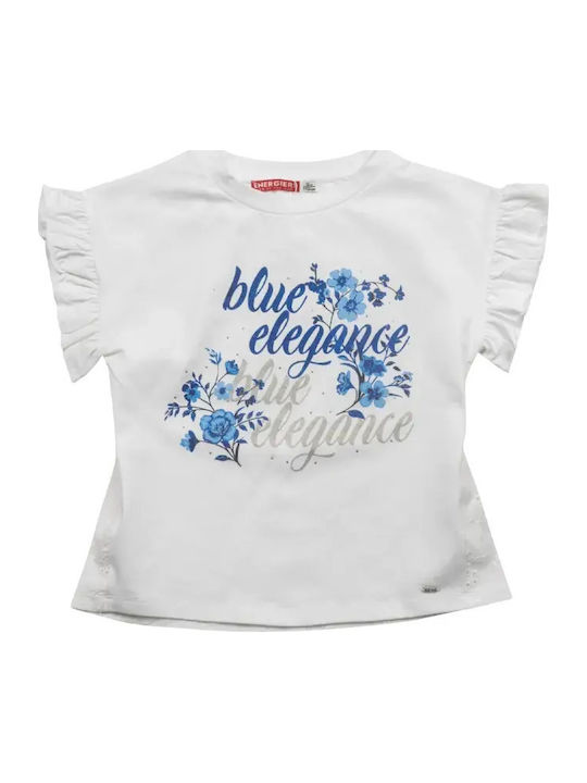 Kids Short-Sleeved Shirt White