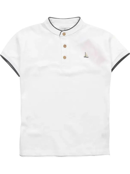 Kids Top Short-sleeved White
